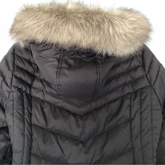 ANNE Klein chevron quilted puffa parka Size 16 - Picture 11 of 14